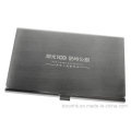 Brushed Steel Name Card Holder for Trade Show (BS-S-003)